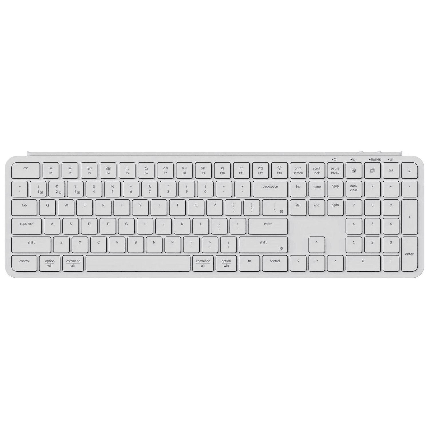 Keychron B6 Pro ultra tenká bezdrôtová klávesnica s nízkym profilom B6P-K8