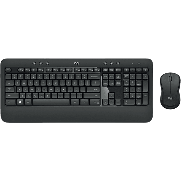 Logitech Advanced MK540 klávesnica Obsahuje myš USB QWERTY UK English Čierna, Biela