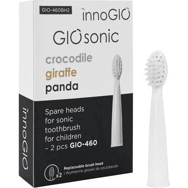 Náhradné hlavice k zubnej kefke GioSonic 2 ks INNOGIO GIO-460BH2