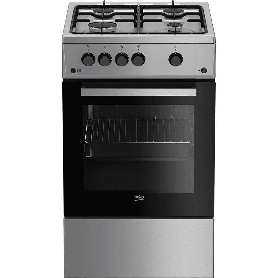 Beko FSG52020FX Voľne stojaci sporák Plyn Plynový Nerezová oceľ