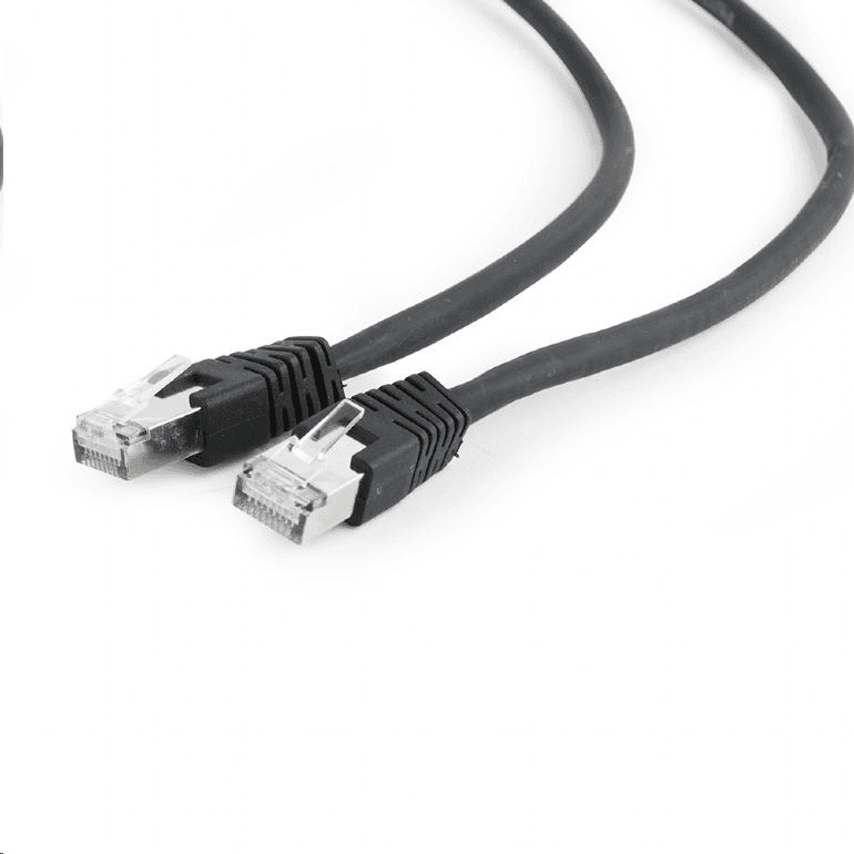 Patchcord S/FTP 6a Gembird RJ45 / RJ45 3 m čierna