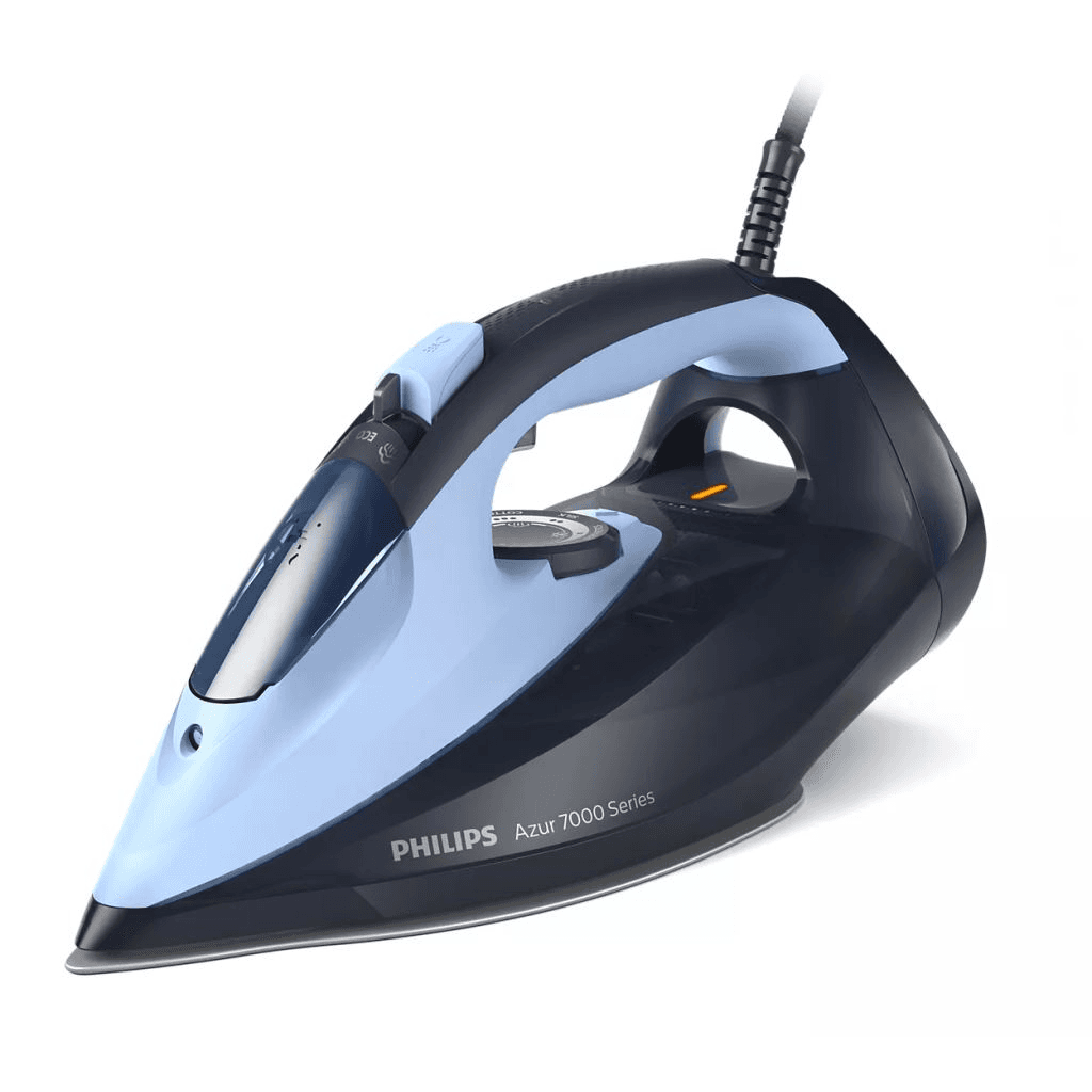 Philips 7000 series DST7041/20 žehlička Suché aj parné žehlenie Žehliaca plocha SteamGlide Elite 2800 W Modrá
