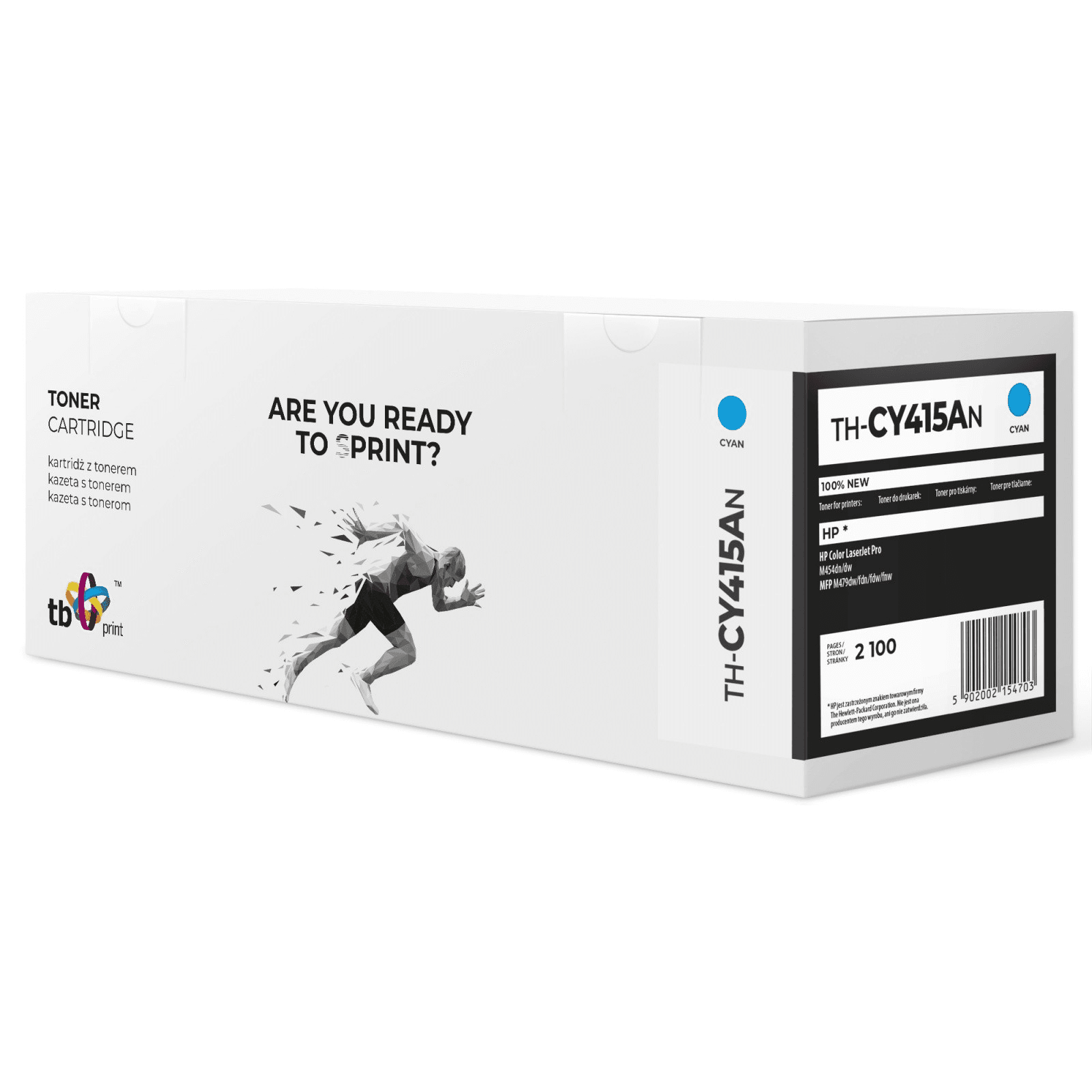 Toner pre HP Color LJ Pro W2031A TH-CY415AN 100 %