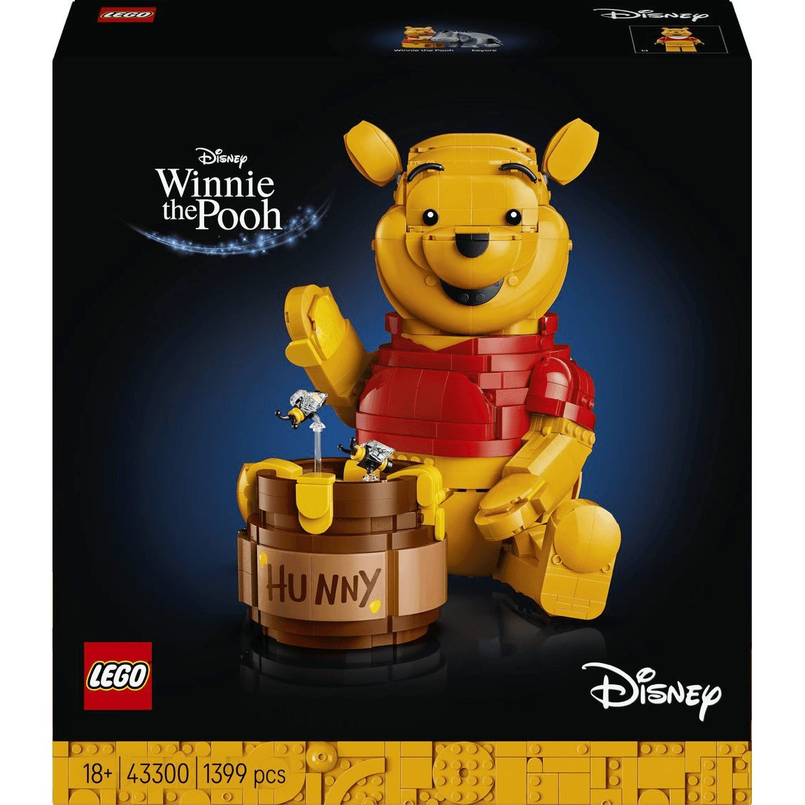 Stavebnica LEGO Macko Pú 1399 dielikov 18+