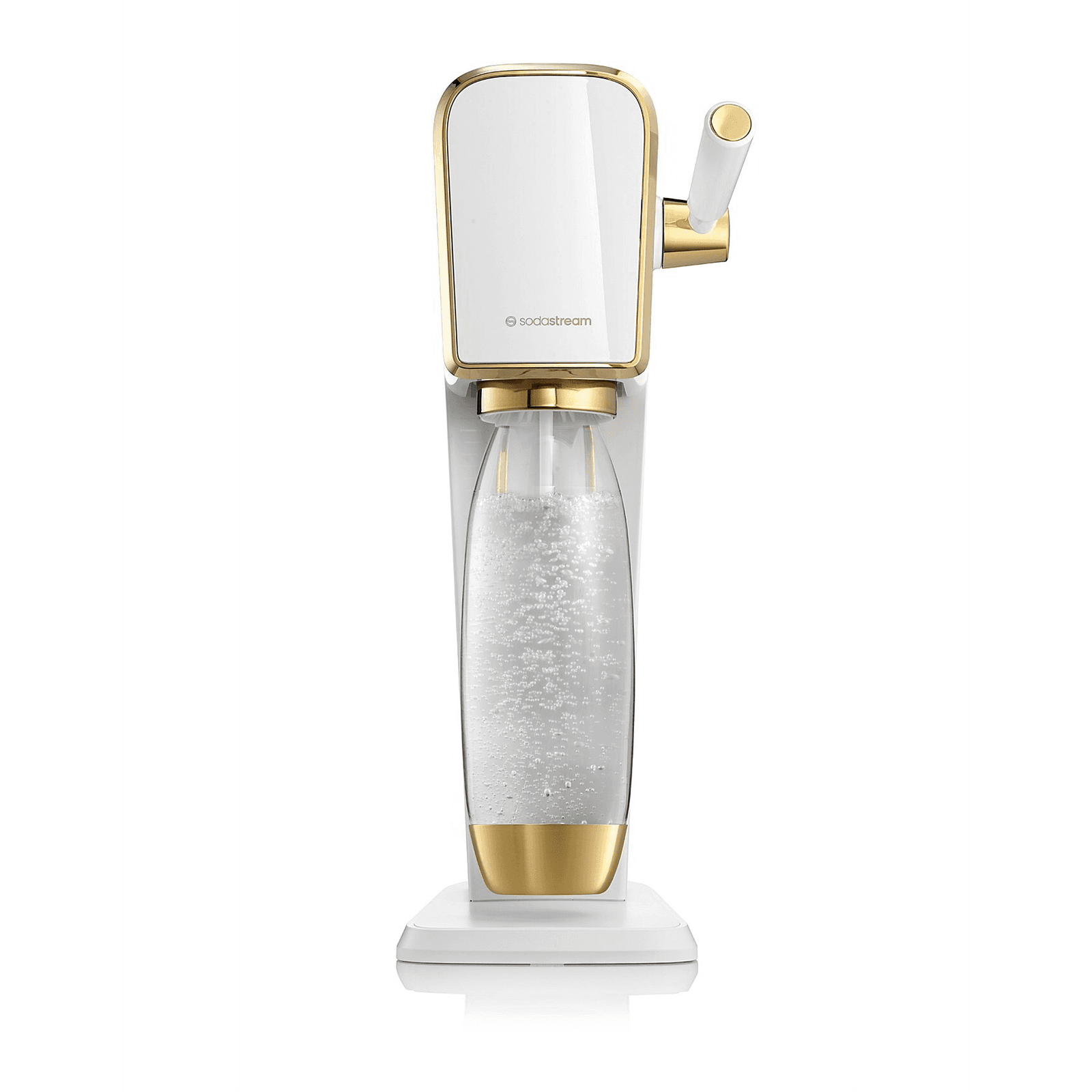 Saturátor na vodu SodaStream Art bielo-zlatý