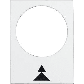 Schneider Electric ZB2BY4909 kryt na zásuvku avypínač Biela