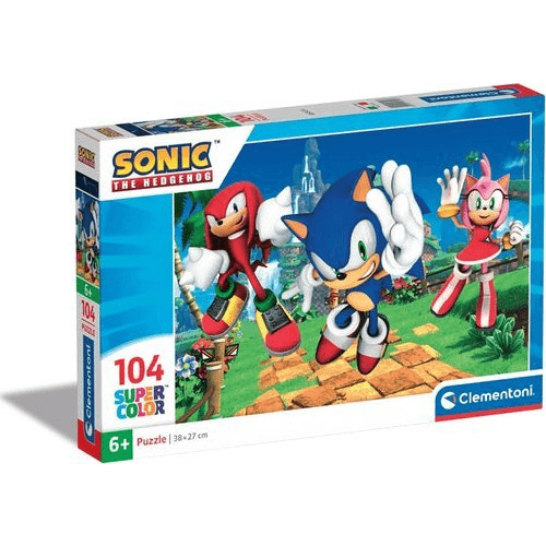 Clementoni Sonic Puzzle 104 kusov Komiks