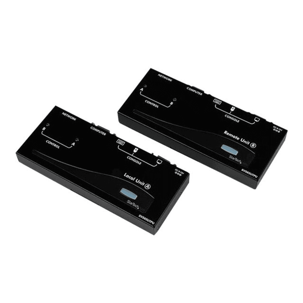 StarTech.com SV565UTPUEU KVM nástavec Vysielač a prijímač