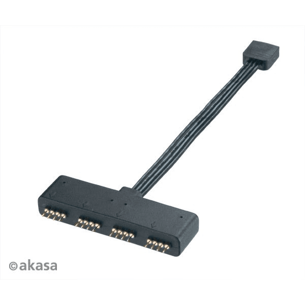 Kábel rozdeľovač Akasa RGB LED
