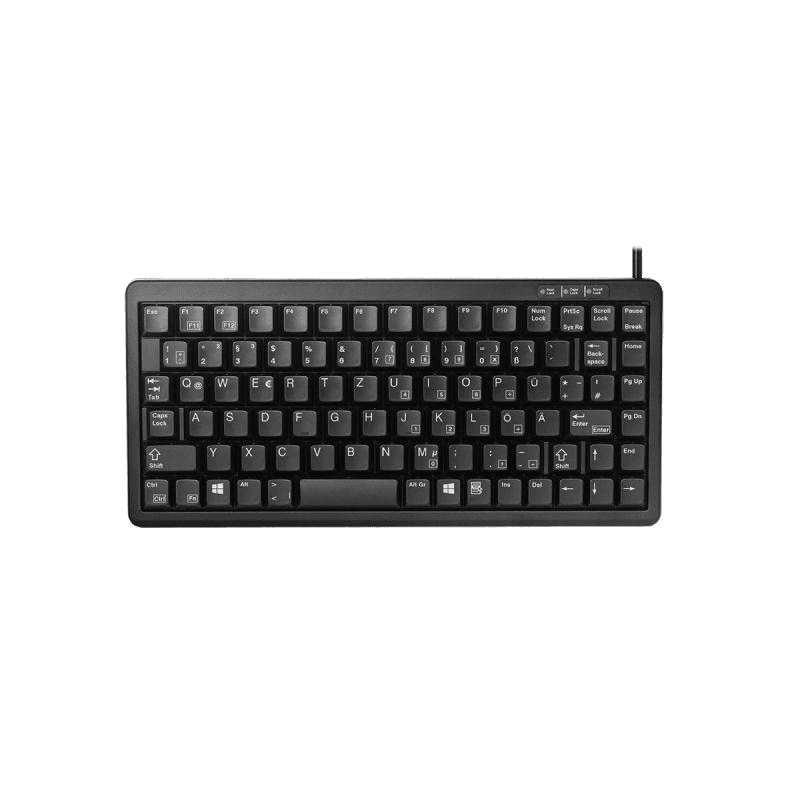 CHERRY G84-4100, USB + PS/2 klávesnica Kancelária USB + PS/2 Čierna