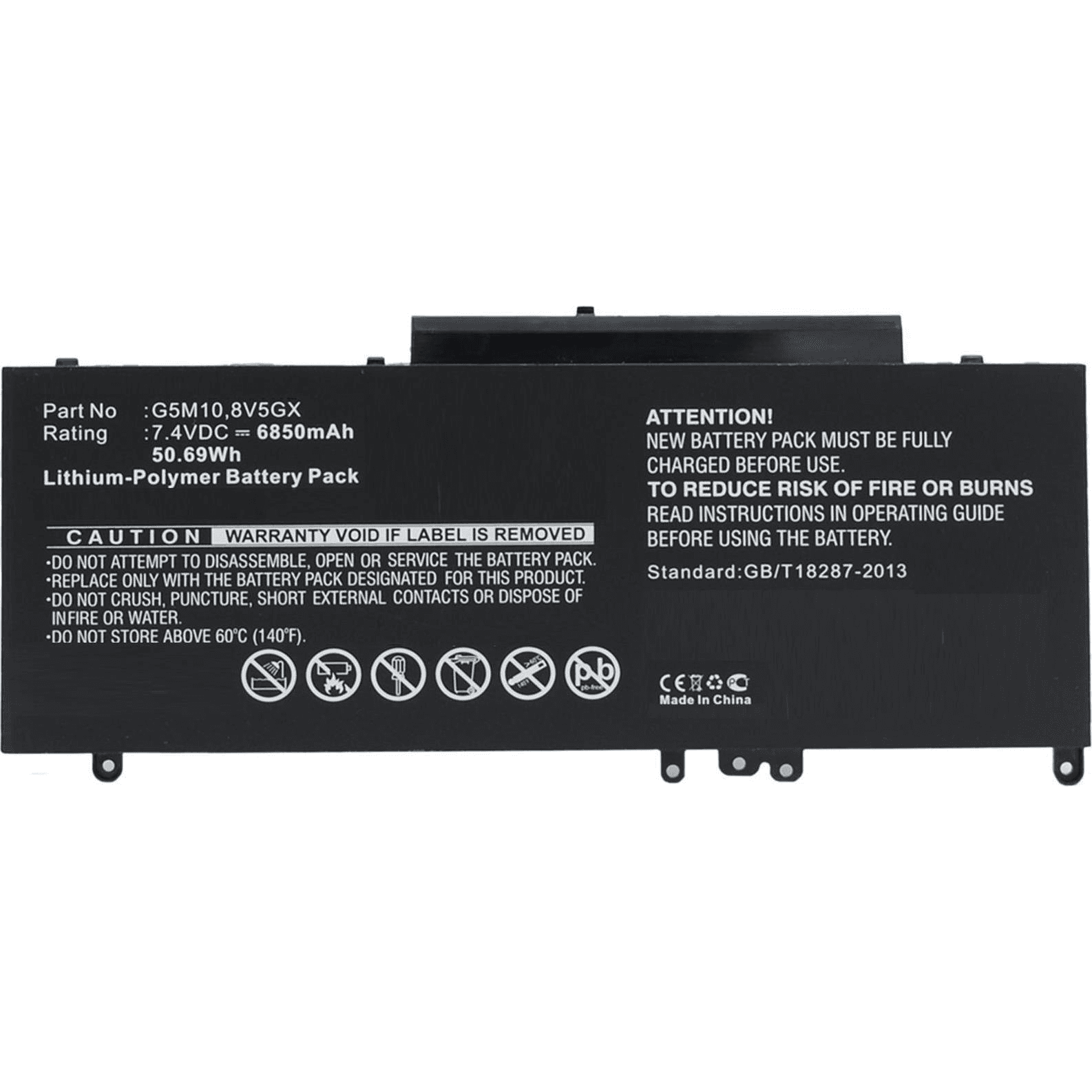 CoreParts MBXDE-BA0173 náhradný diel na laptop Batérie