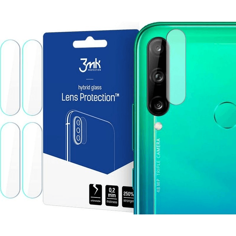 Hybridné sklo 3MK pre Huawei P40 Lite E 4 ks