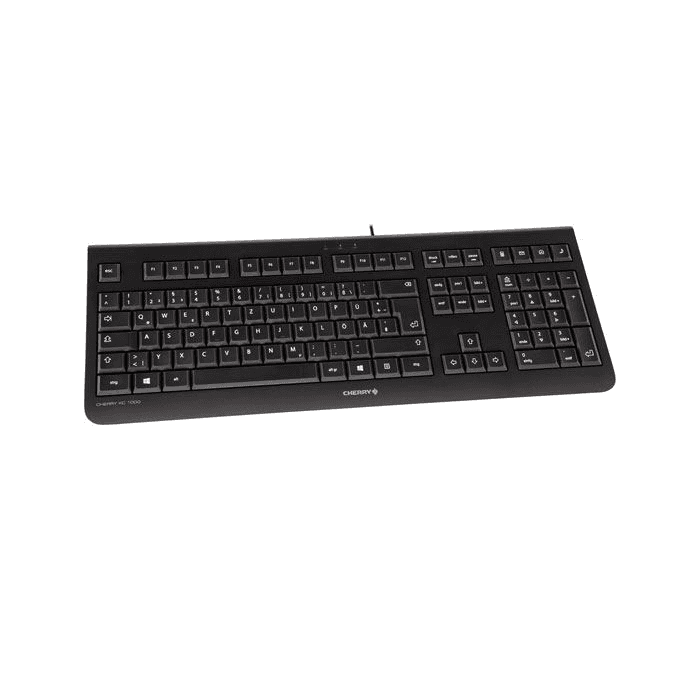 CHERRY KC 1000 klávesnica USB QWERTY Anglický Čierna
