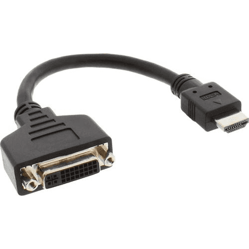 InLine 17670I adaptér na video kábel 0,2 m Typ HDMI (štandard) DVI-D Čierna