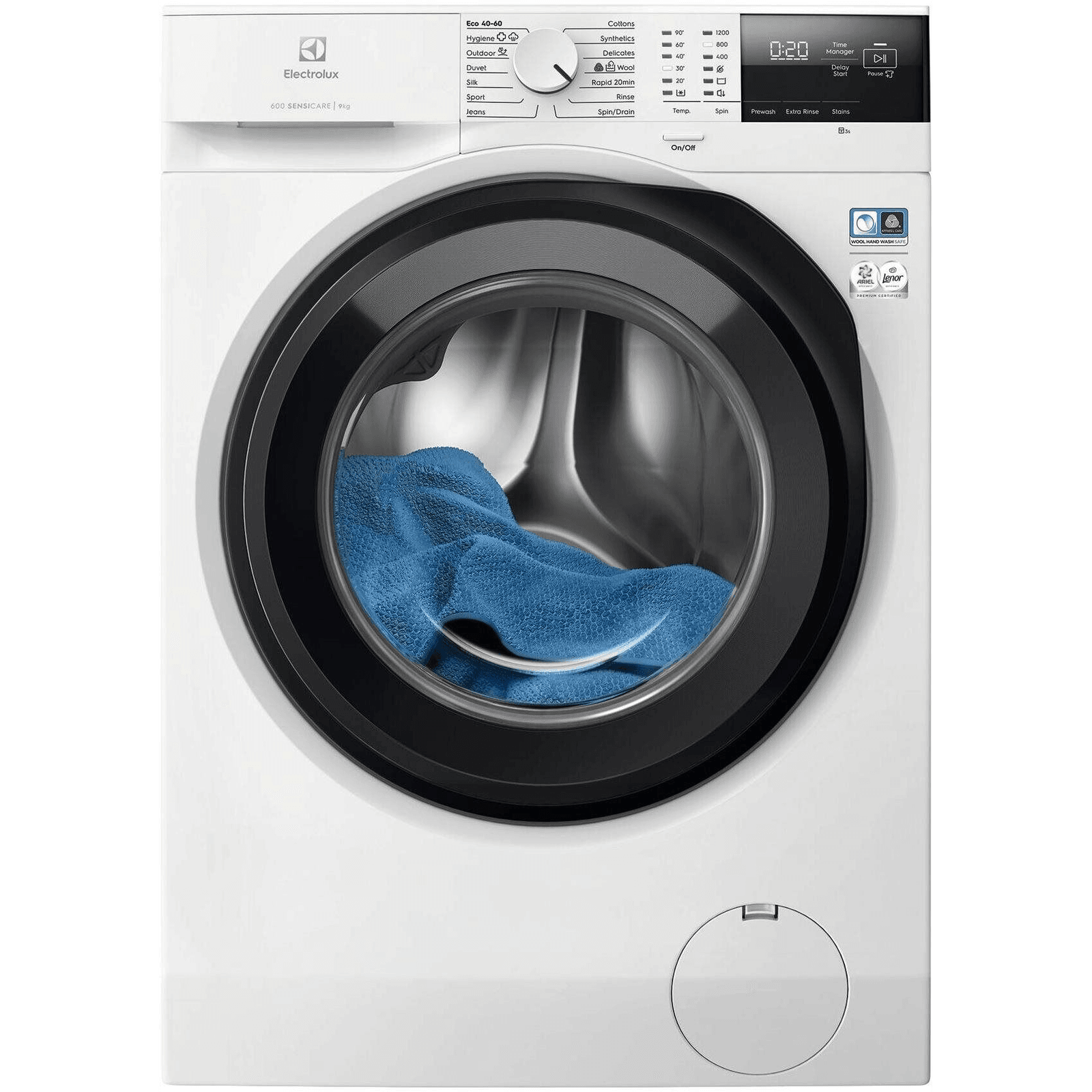 Práčka Electrolux EW6F2292E 9 kg trieda A SensiCare s predným plnením