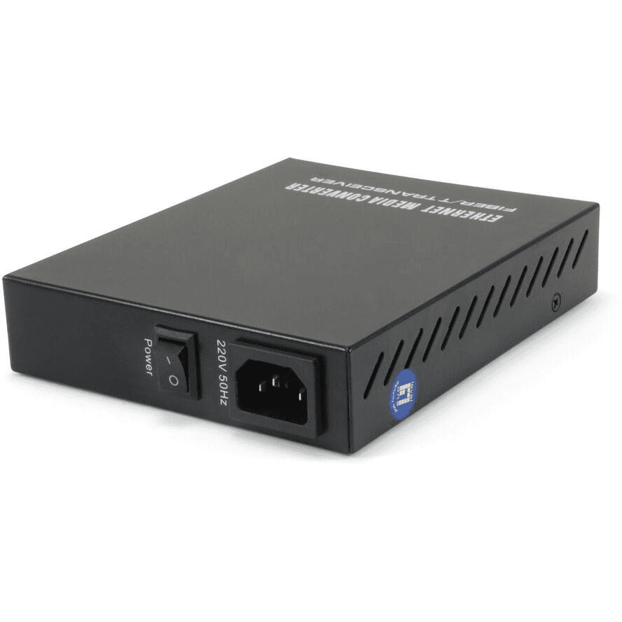 LevelOne GVM-1101 konvertor sieťovej kabeláže 1000 Mbit/s 850 nm Viacmódové Čierna