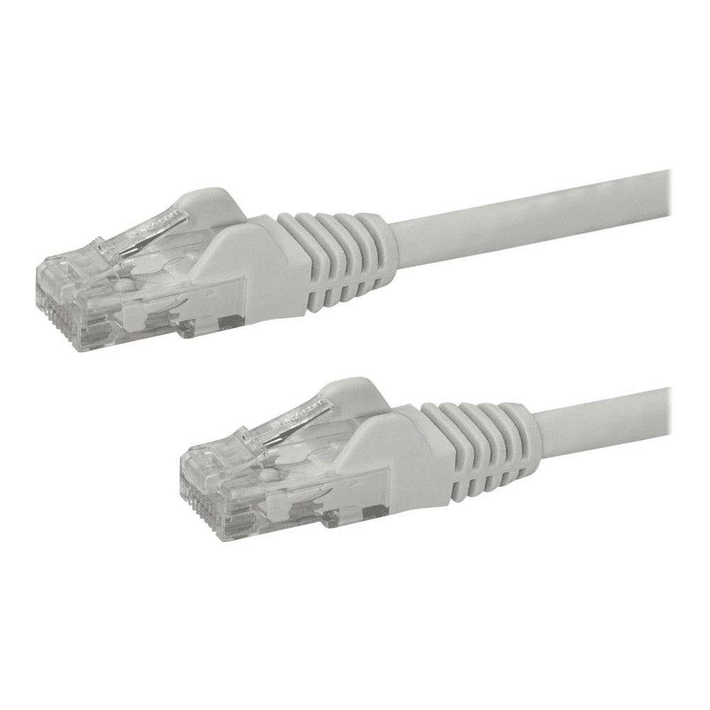 StarTech.com N6PATC50CMWH sieťový kábel Biela 0,5 m Cat6 U/UTP (UTP)