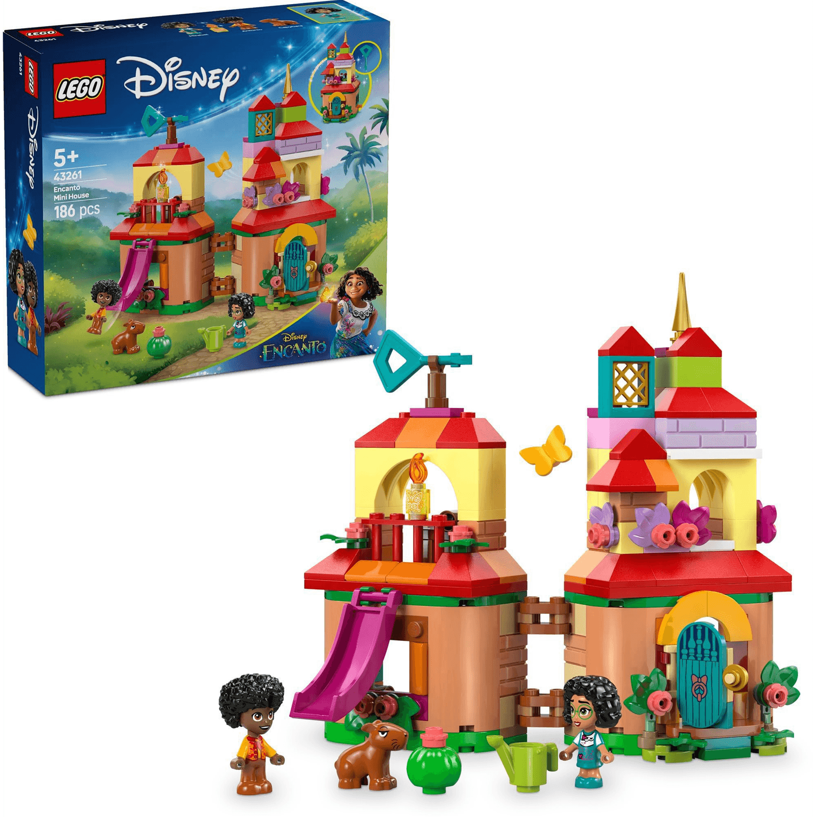 LEGO Disney Encanto: Čarovný svet - Mini domček 43261 5+ 186 dielikov