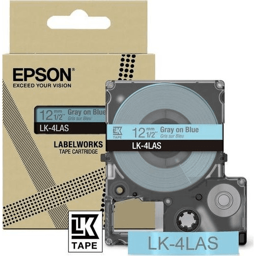 Epson LK-4LAS Šedá, svetlo modrá