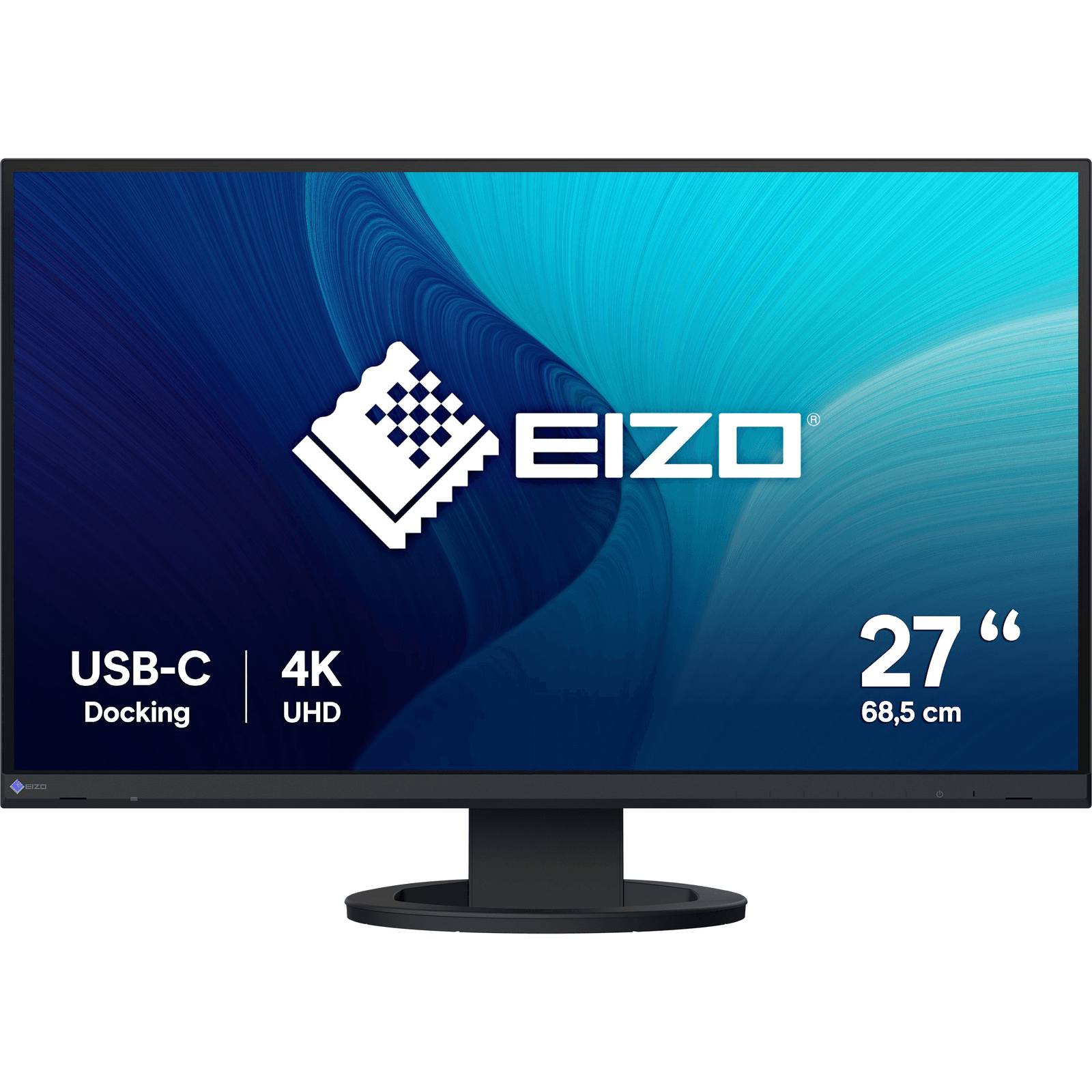 EIZO FlexScan EV2740S LCD monitor 68,6 cm (27") 3840 x 2160 px 4K Ultra HD Čierna