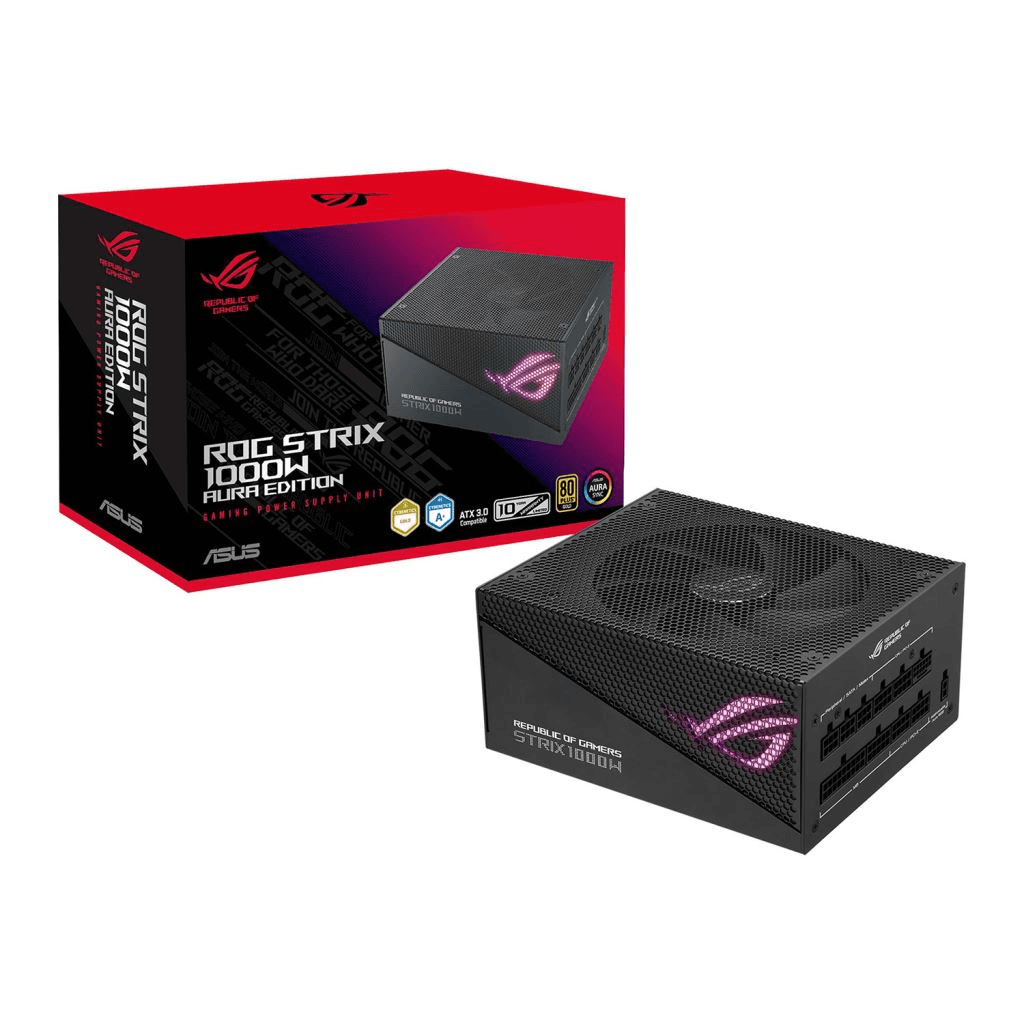 ASUS ROG STRIX 1200W Gold Aura Edition zdroj 20+4 pin ATX Čierna