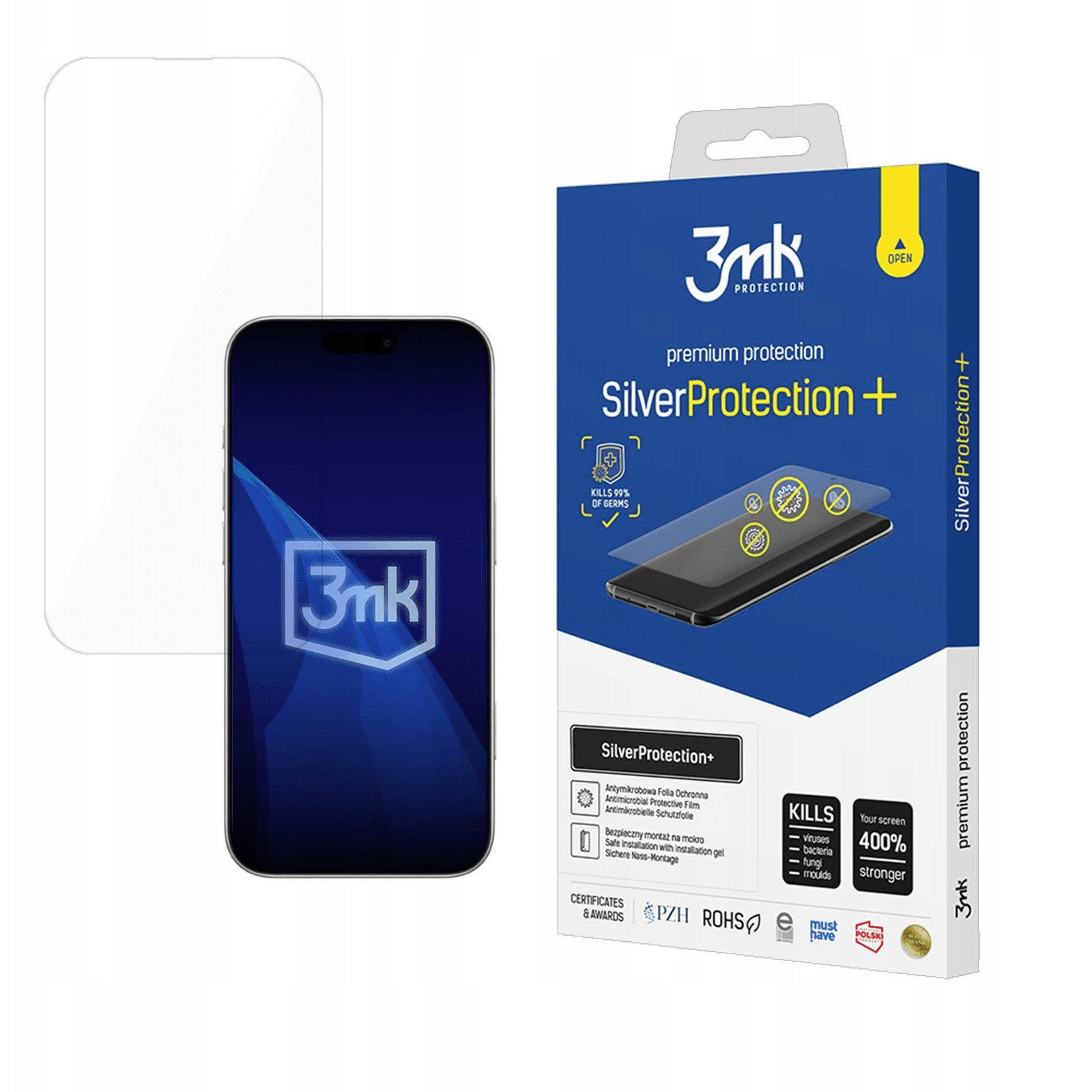 APPLE IPHONE 17 PRO - 3MK STRIEBORNÁ OCHRANA+