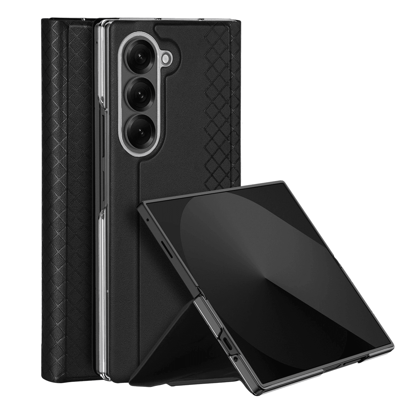 Puzdro Dux Ducis Bril pre Samsung Galaxy Z Fold 7 - čierne