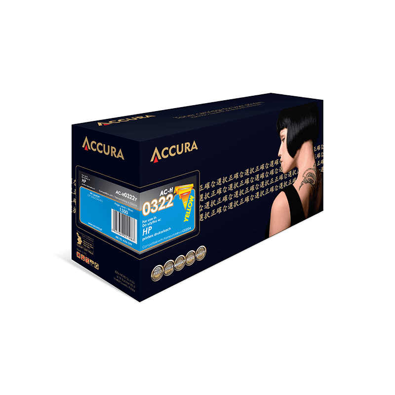Toner Accura pre HP žltý (yellow)