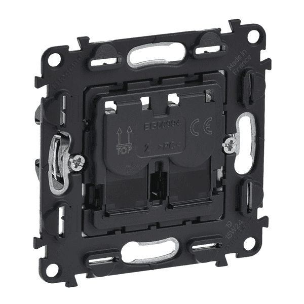 VALENA ALLURE Zásuvka 2xRJ45 kat.5e UTP 753041