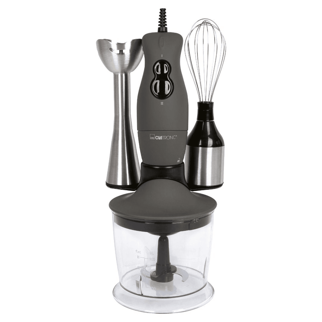 Tyčový mixér Clatronic SMS 3777 400 W strieborná/sivá