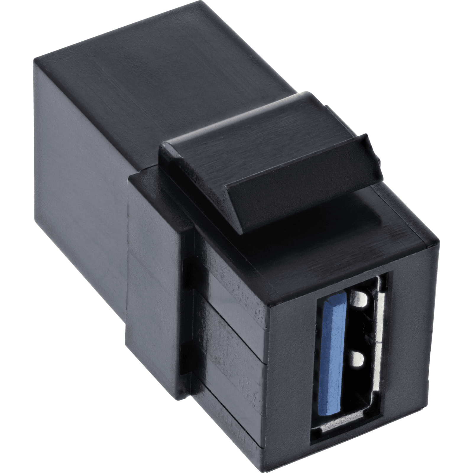 InLine 76202K káblová redukcia USB 3.1 (Gen.1) A female USB 3.0 A Čierna