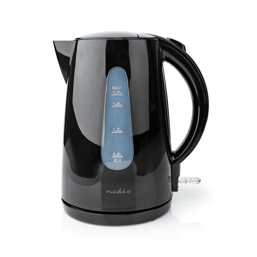 Rýchlovarná kanvica Nedis KAWK130EBK 2200 W 1,7 l čierna