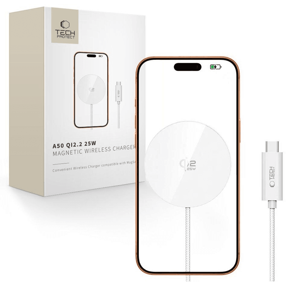 Nabíjačka Tech-protect 5906302339389 biela
