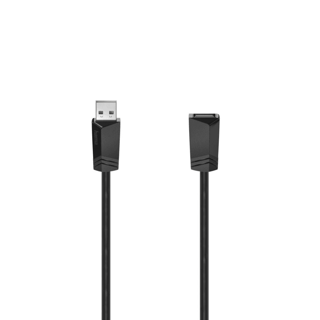 Hama 00200618 USB kábel 0,75 m USB 2.0 USB A Čierna