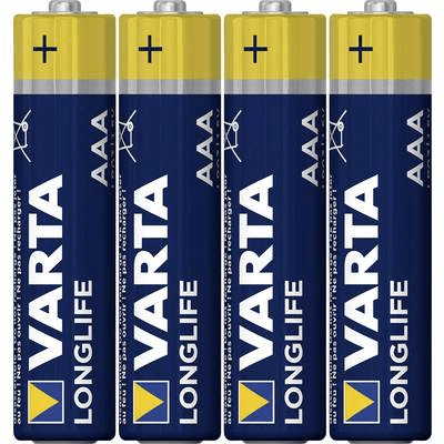 Varta Longlife Batterie Batéria na jedno použitie AAA Alkalický