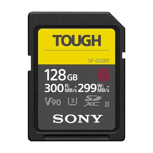 Pamäťová karta Sony SF-G Tough SDXC 128GB UHS-II U3 V90 300MB/s SF-G128T -