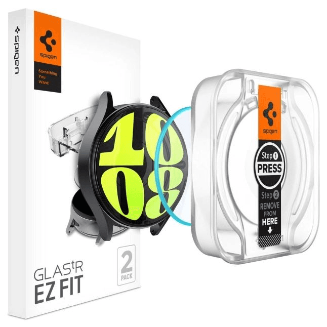 Tvrdené sklo Spigen GLAS.tR EZ-FIT pre Samsung Galaxy Watch 7 40mm 2ks