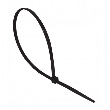 Sťahovacie pásky, čierne, 3,6 x 140 mm Celo 436140CCT 100 ks