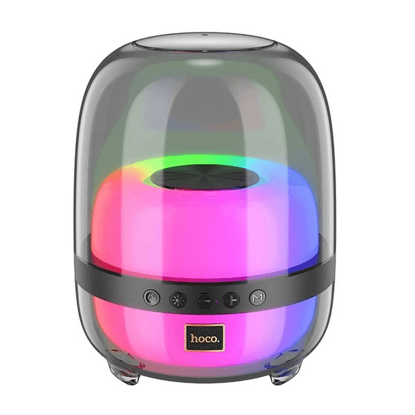 Bezdrôtový Bluetooth reproduktor farebná Nočná Lampa priehľadný TWS 10W