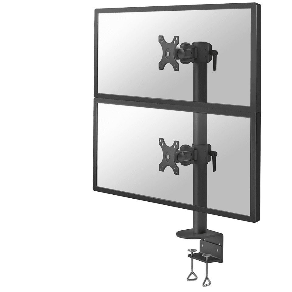 Neomounts FPMA-D960DVBLACKPLUS držiak / stojan na monitory 124,5 cm (49") Čierna Stôl