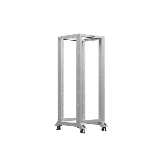 Otvorený rám/stojan 19" Lanberg 32U 600x800 sivý