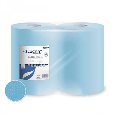 Čistiaca rolka 3-vrstvová 180m SKYTECH BLUE LUCART (851283) 2 rolky
