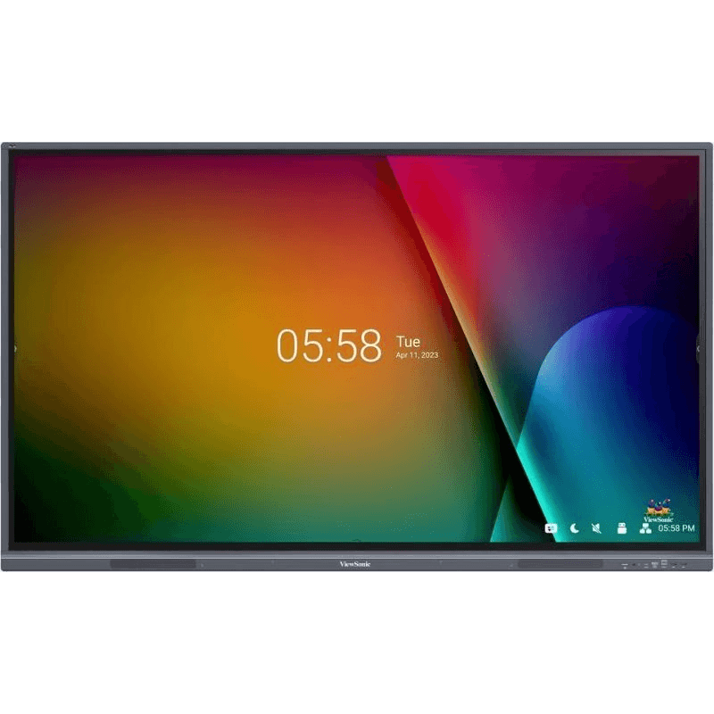 Viewsonic IFP6533-G interaktívna tabuľa 165,1 cm (65") 3840 x 2160 px Dotyková obrazovka Čierna HDMI