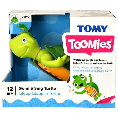 Tomy Toomies Swim n Sing Turtle Zvieratko do vane Viacfarebný