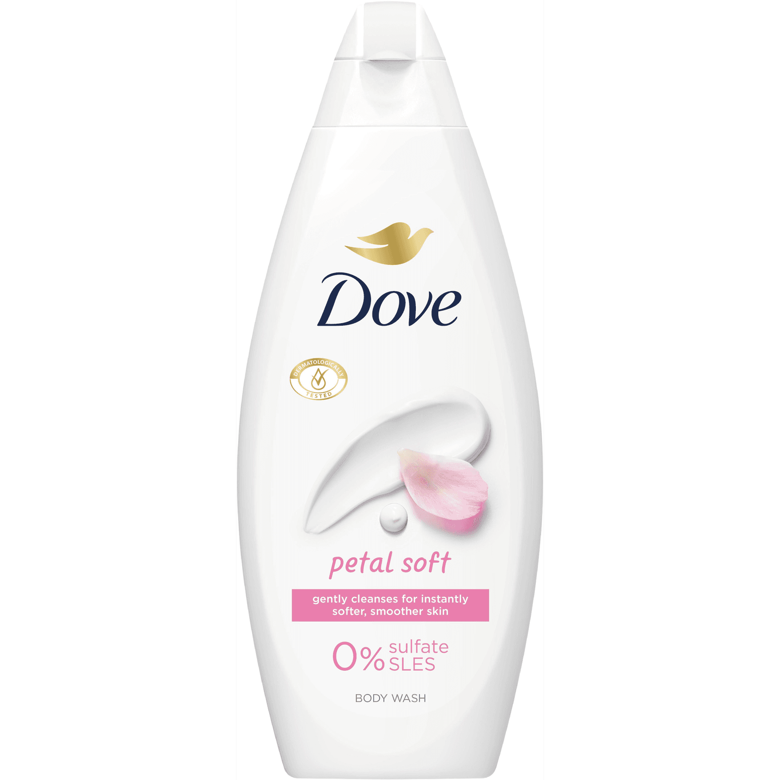 Dove Petal Soft výživný sprchový gél 250 ml