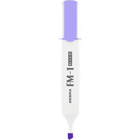 Zvýrazňovač Zebra FM-1 Mild Purple Fialový
