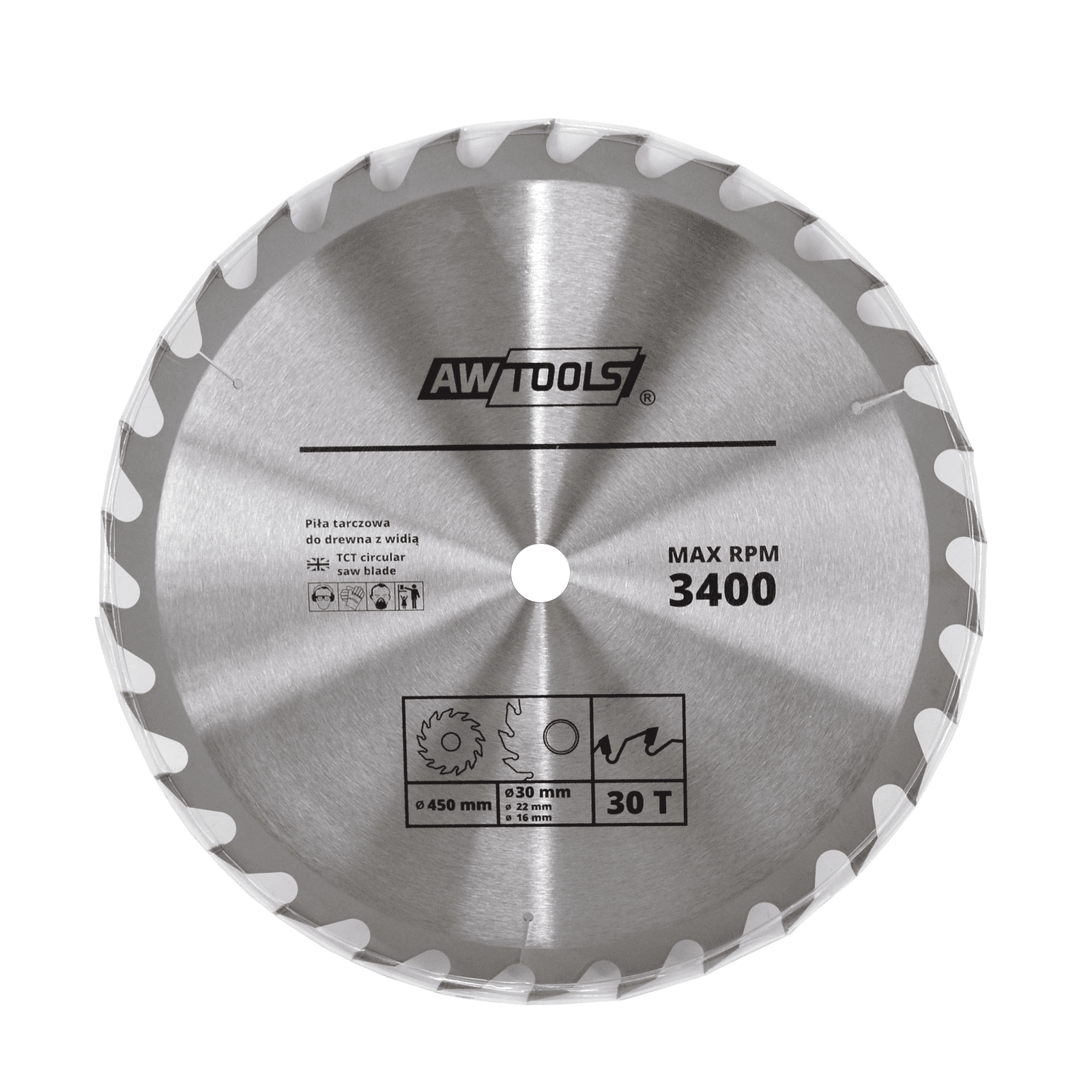 Kotúč na drevo Awtools AW48451
