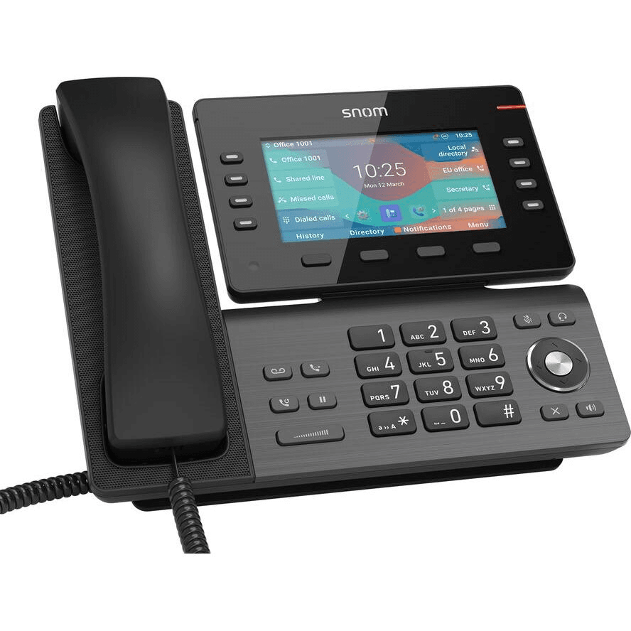 SNOM D862 IP TELEFÓN, PEVNÝ TELEFÓN