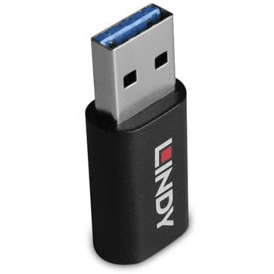 Lindy 71264 káblová redukcia USB Type A USB Type C Čierna