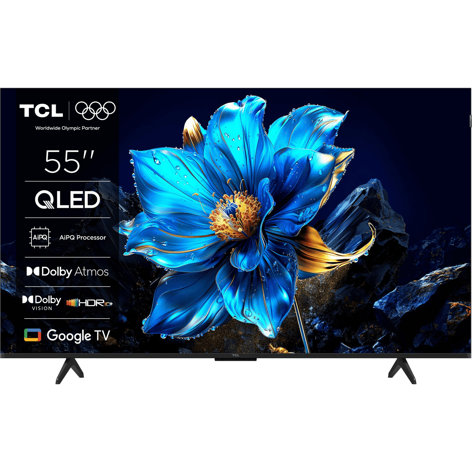 TCL P7K 55P7K televízor 139,7 cm (55") 4K Ultra HD Smart TV Wi-Fi Kovová 450 cd/m²